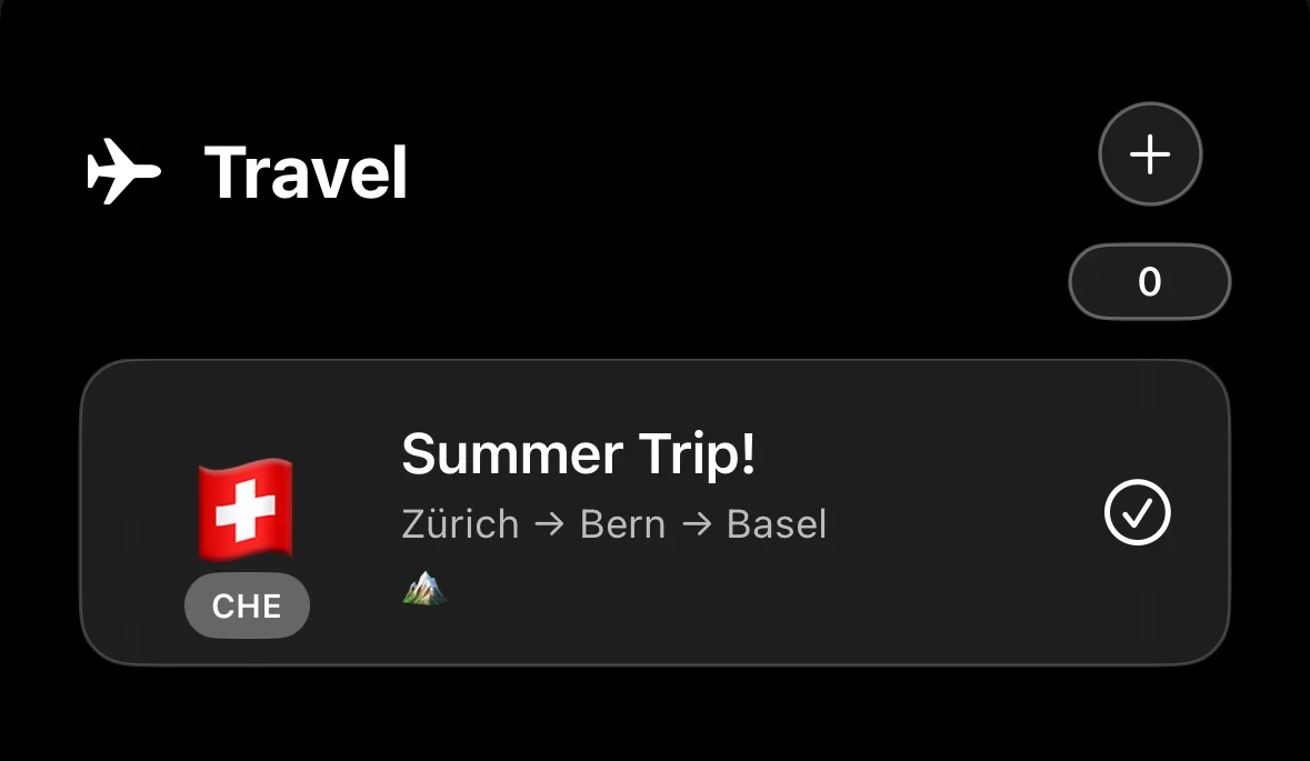 Bucketr Travel Plans